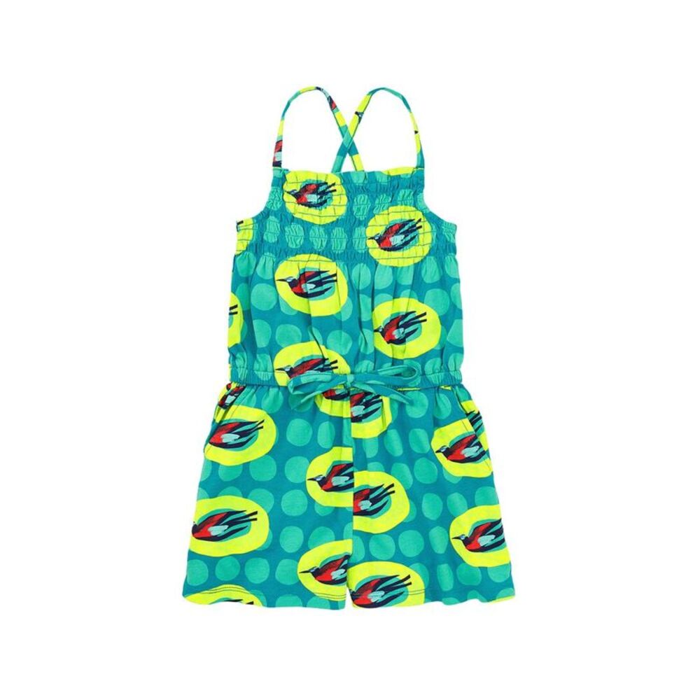 Tea Collection Girls  Smocked Sleeveless Romper